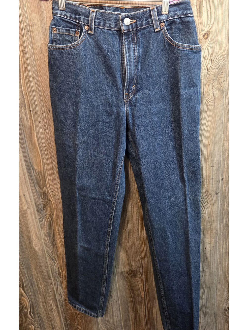 VTG Levi’s 550 Jeans Wmn Sz 10 MIS L (27x32) Relaxed Fit Tapered Leg Made in USA